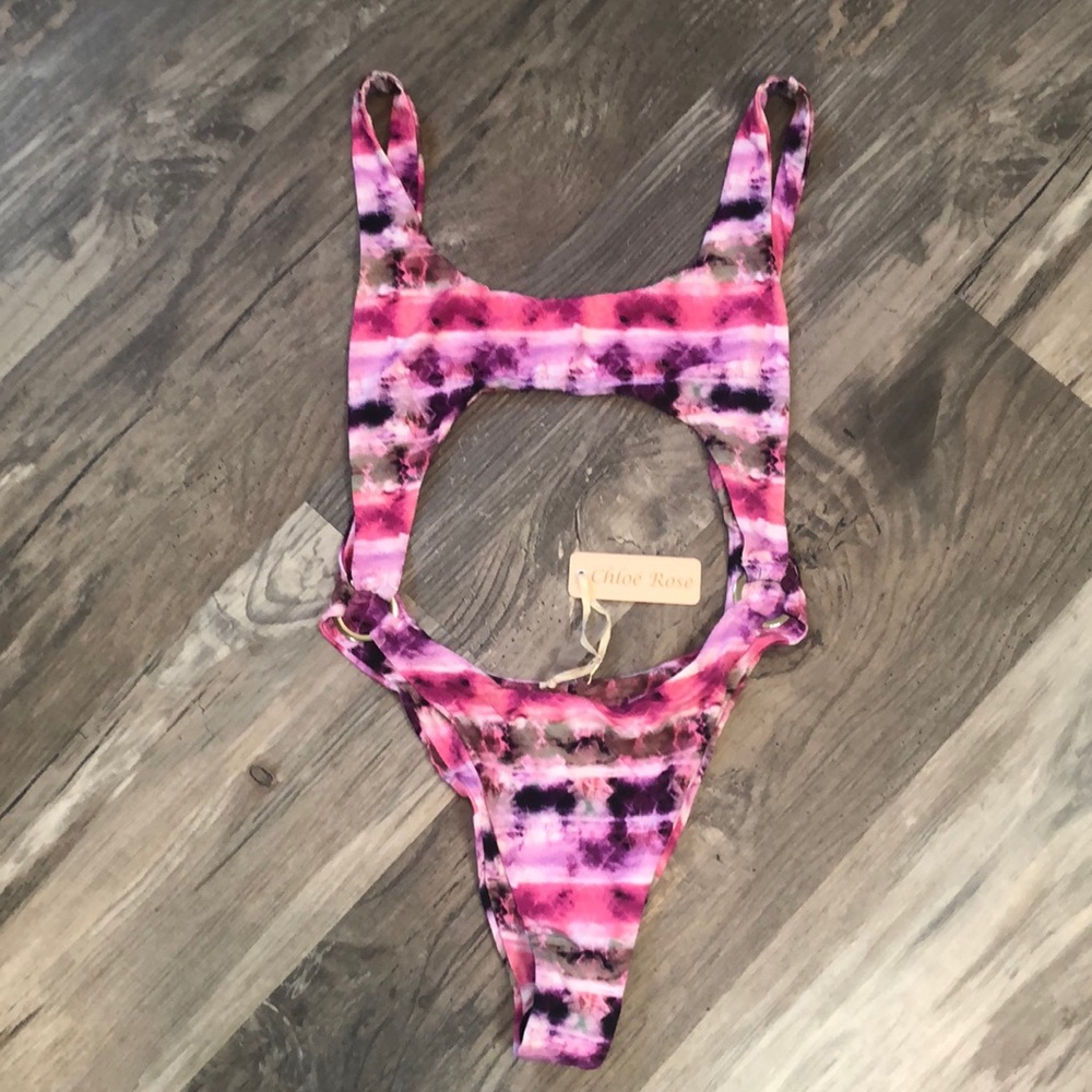 NWT Chloe Rose tankini tie dye - Picture 2 of 6